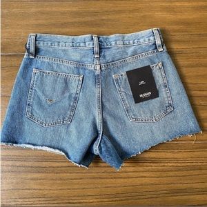 Hudson Lori high rise cutoff denim shorts